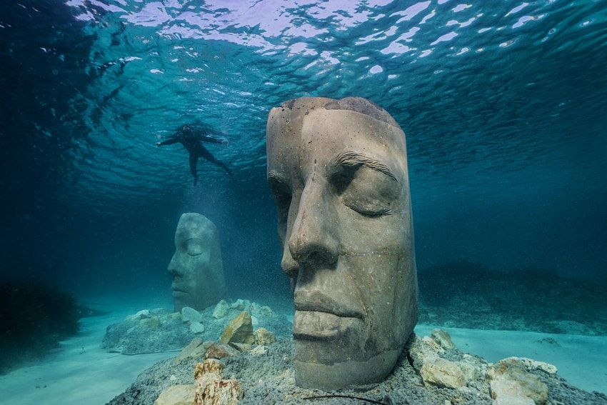 Il primo museo subacqueo si trova a Cannes